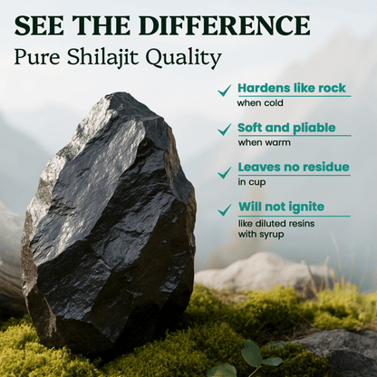 Shilajit Resin - Himalayan Gold Grade (50g)