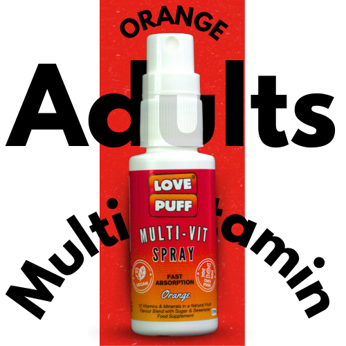 Adults Orange Multi-Vitamin Spray