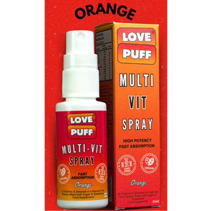 Adults Orange Multi-Vitamin Spray